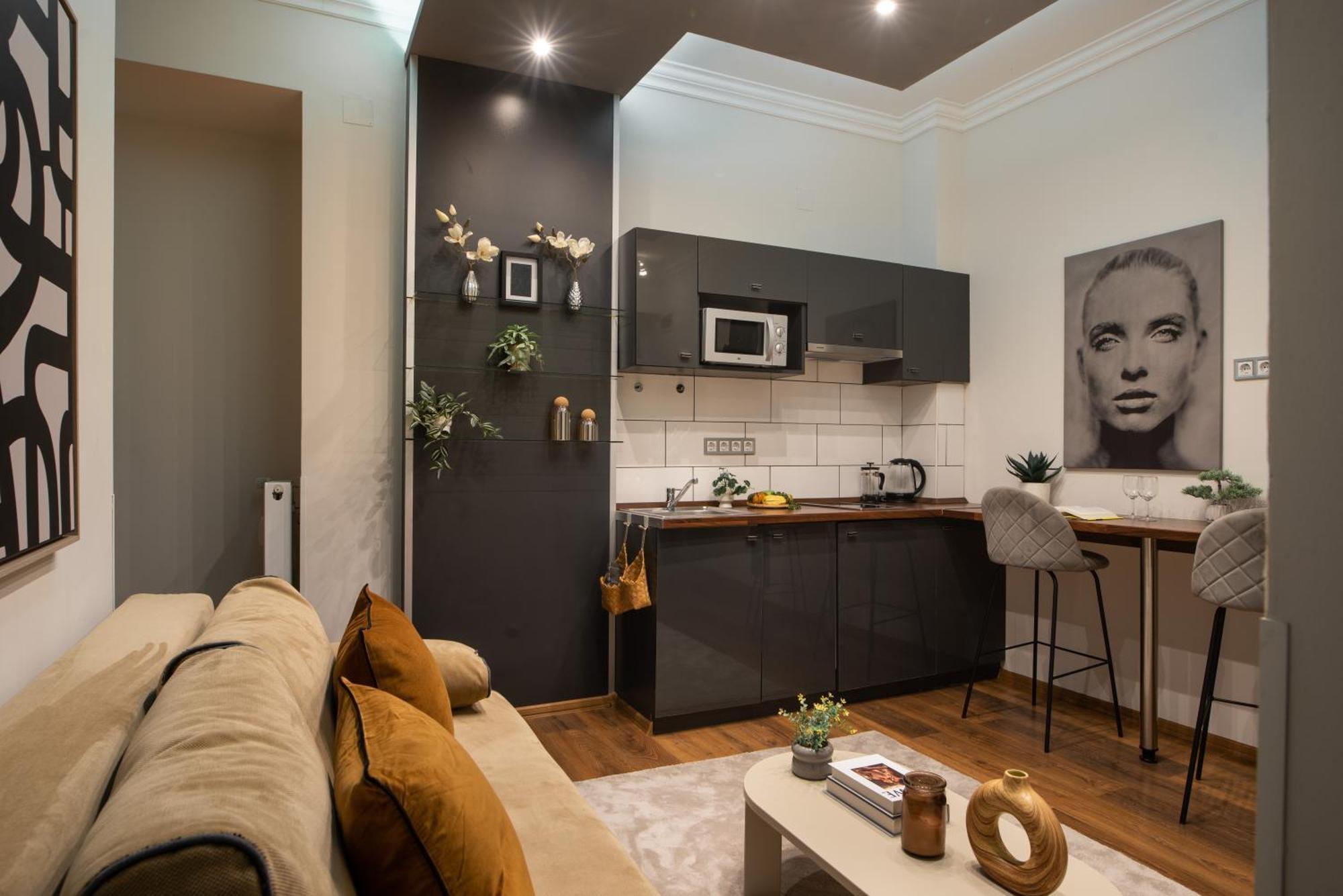 Chic Central 1Br Retreat Near New York Cafe With View Boedapest Buitenkant foto